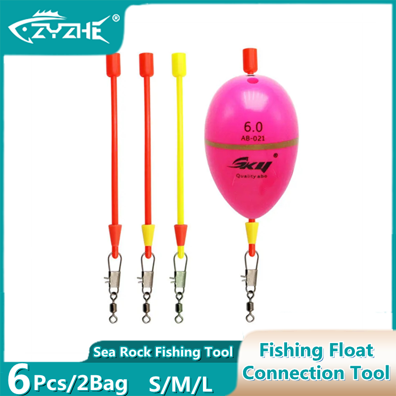 Fishing Equipment Line - ZYZHE 6pcs/2Bags Sea Rock Fishing Float