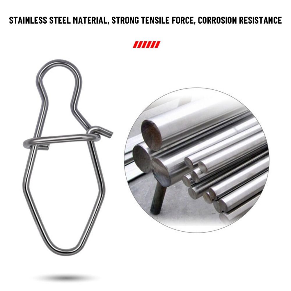 Fishing Equipment Organizer - 100pcs/lot nice Snap Fishing Barrel Swivel