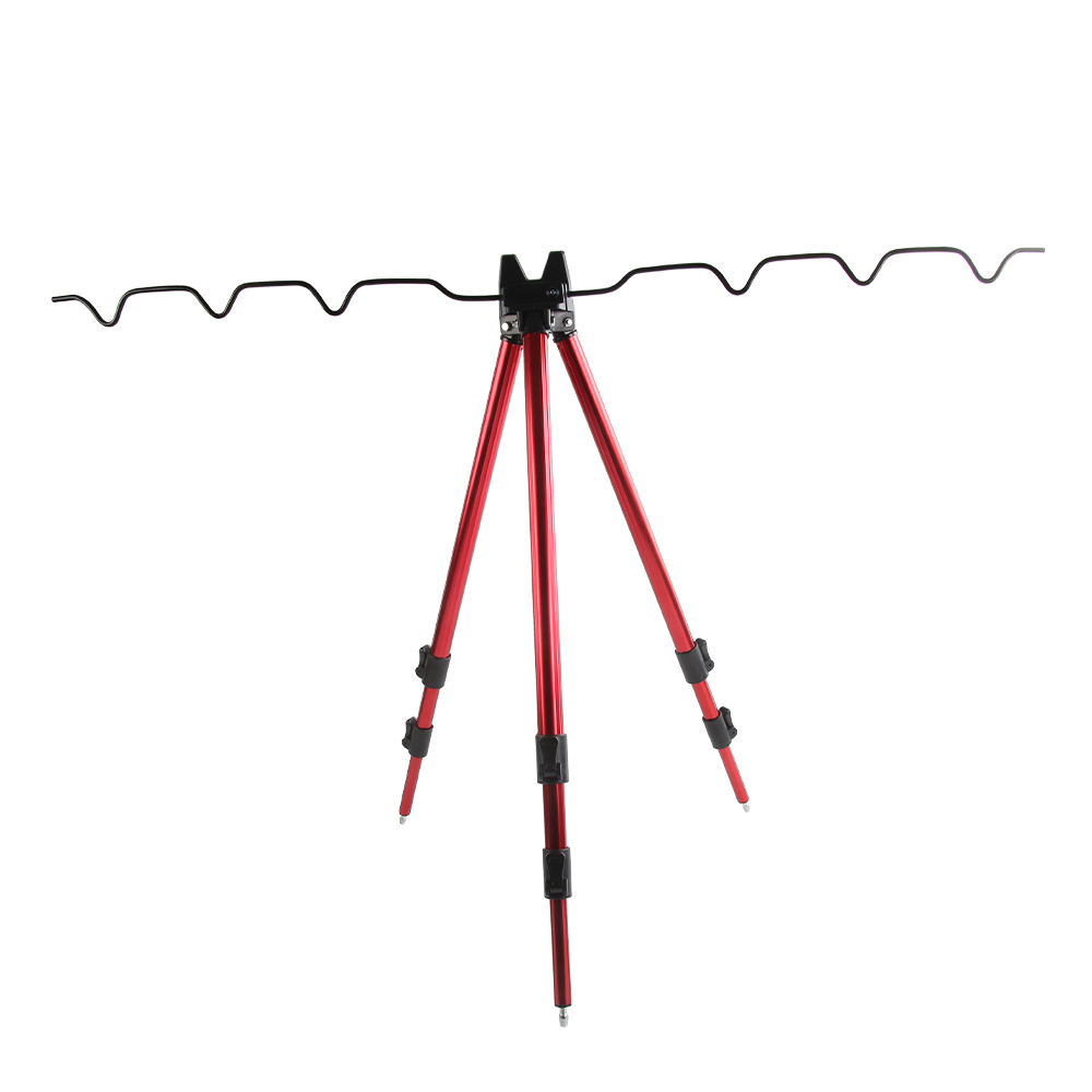 Fishing Rod Pod - Telescopic Aluminum Alloy Fishing Rod Tripod