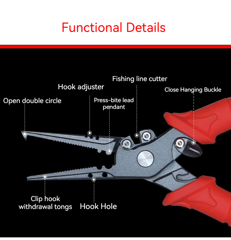 High-Precision Luya Pliers Mul - Fishing Equipment Parts review and price