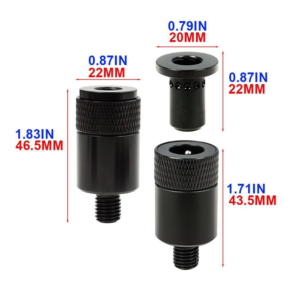 Hirisi 2pcs Quick Change Conne - Fishing Rod Pod review and price