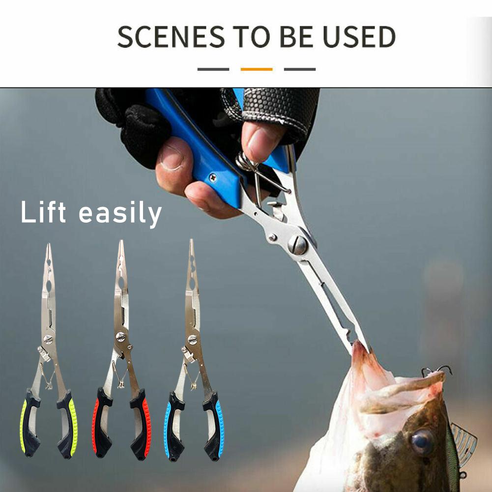 Stainless Steel Fishing Pliers - Fishing Equipment Line review and price