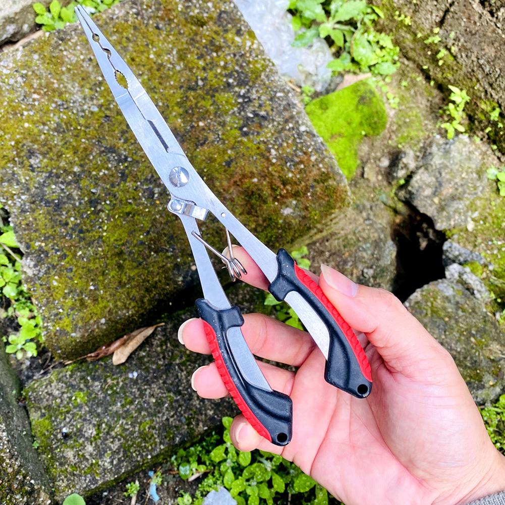 Stainless Steel Fishing Pliers - Fishing Equipment Line review and price