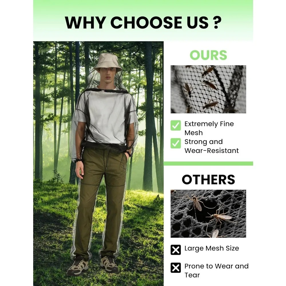 Outdoor Mosquito Protection Su - Fishing Equipment Net review and price
