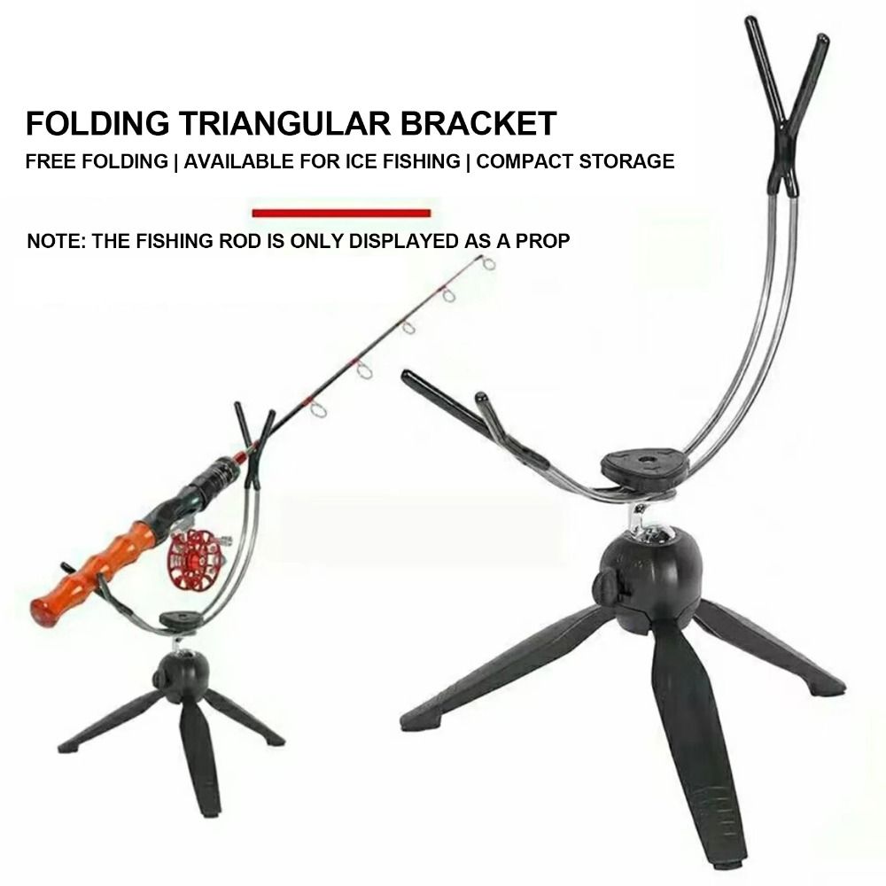 360° Adjustable Ice Fishing Ro - Fishing Rod Pod review and price