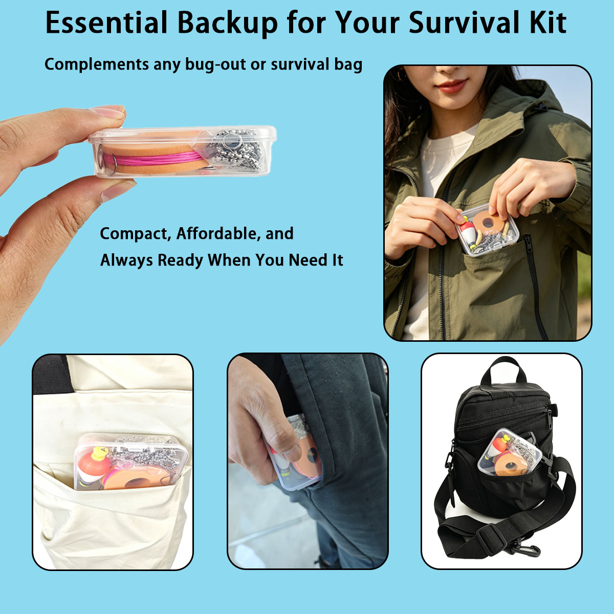 Portable Emergency Fishing Gea - Fishing Equipment Organizer review and price